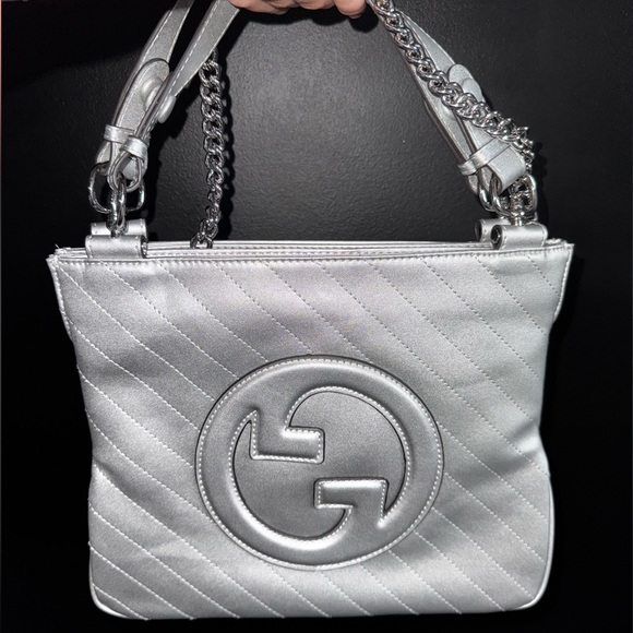 gucci blonde small tote bag. EXCELLENT NEW CONDITION. used once. - Picture 3 of 6